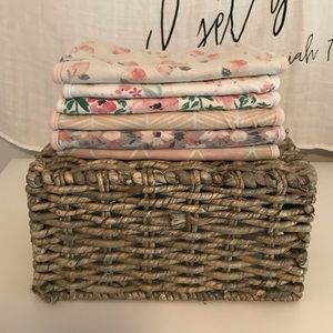 Copper Pearl Burp Cloth Assortment of 6